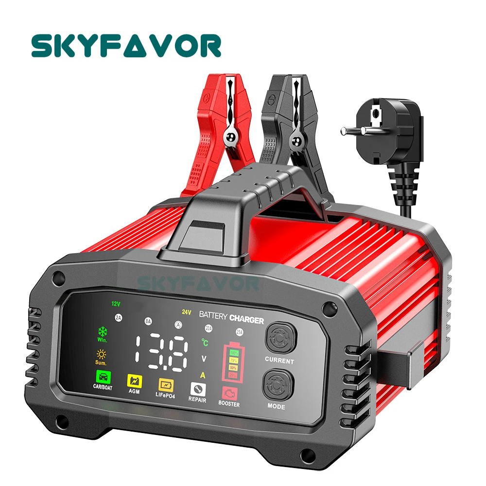 Lifepo4 Battery Charger Smart Automatic - Chargeur de batterie intelligent automatique 12V