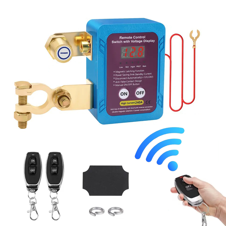 Battery Disconnect Switch Master Cut Off - Interrupteur de déconnexion automatique de batterie