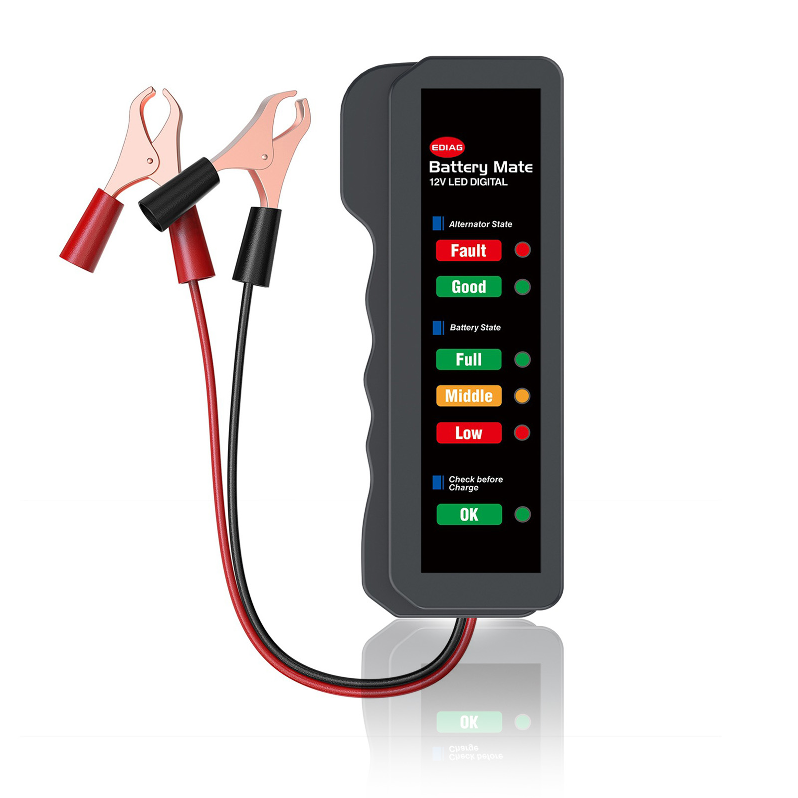 Alternator Tester Digital Diagnostic Tool - Mini testeur de batterie de voiture
