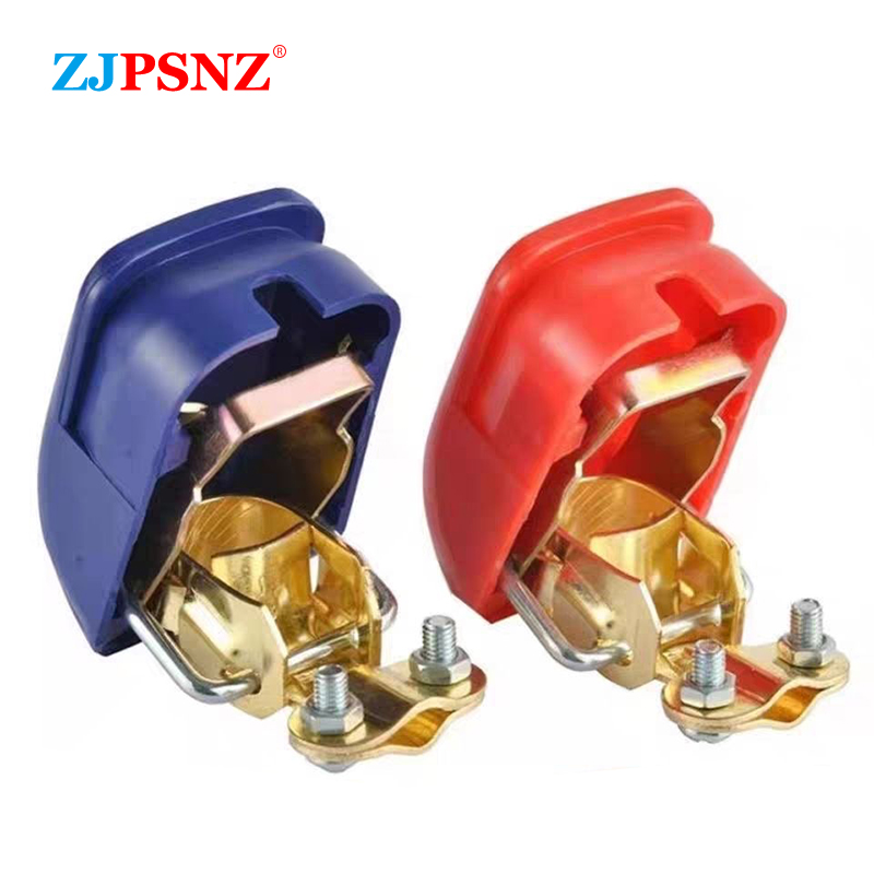 Battery Terminal Clamps Quick Release Brass - Bornes de batterie universelles à déconnexion