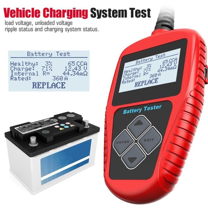 Alternator Tester Digital Diagnostic Tool - Détecteur défauts 462A, testeur d'alternateur numérique
