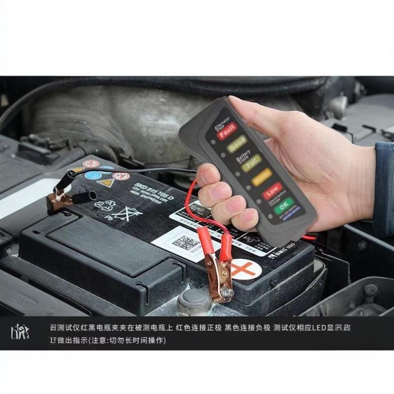 Alternator Tester Digital Diagnostic Tool - Mini testeur de batterie de voiture