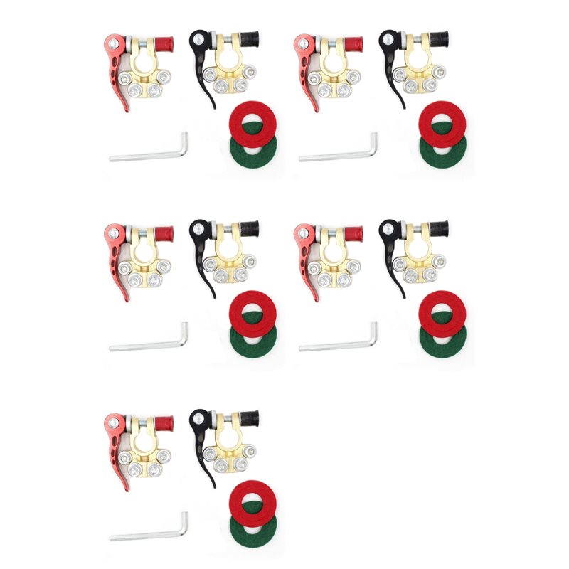 Battery Terminal Clamps Quick Release Brass - Bornes de batterie de voiture M49K-10X
