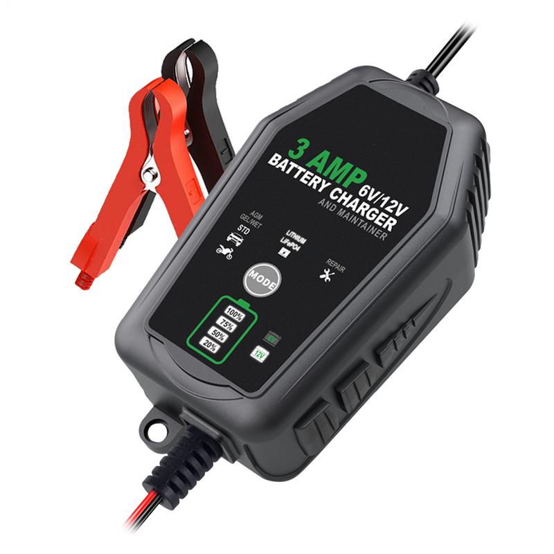 Lifepo4 Battery Charger Smart Automatic - Chargeur de batterie intelligent entièrement automatique,