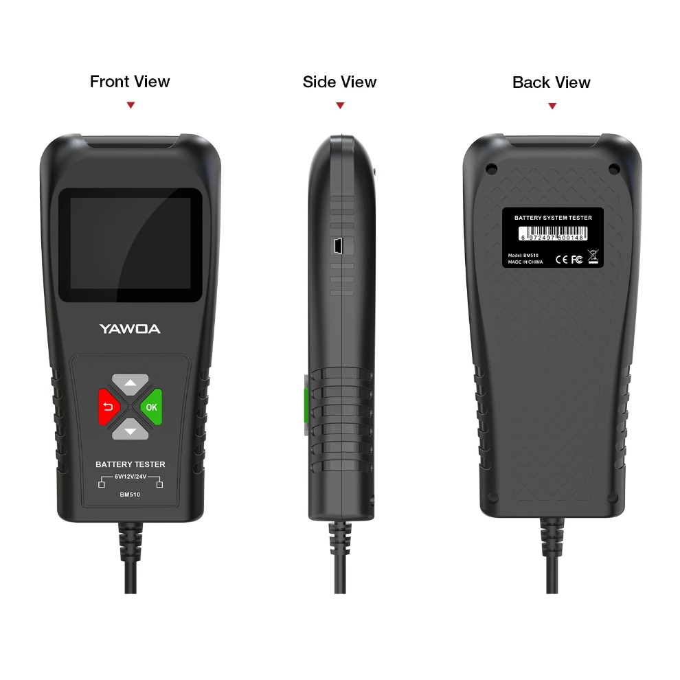 Car Battery Load Tester Digital Cranking - Testeur de batterie de voiture 3