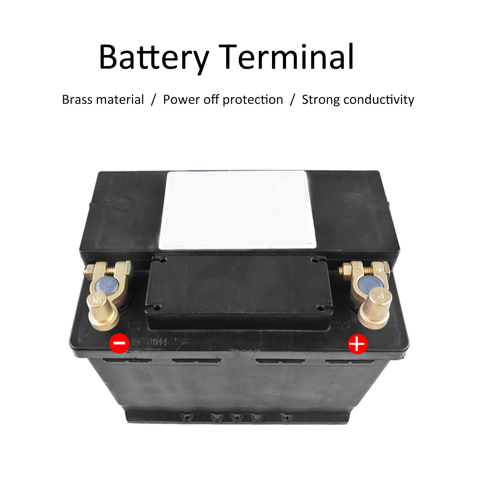 Borne de batterie Positive et  - Battery Terminal Clamps Quick Release Brass avis et prix