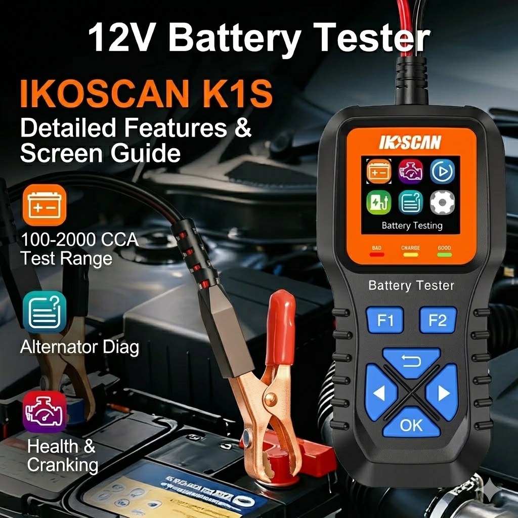 Testeur de batterie de voiture - Alternator Tester Digital Diagnostic Tool avis et prix