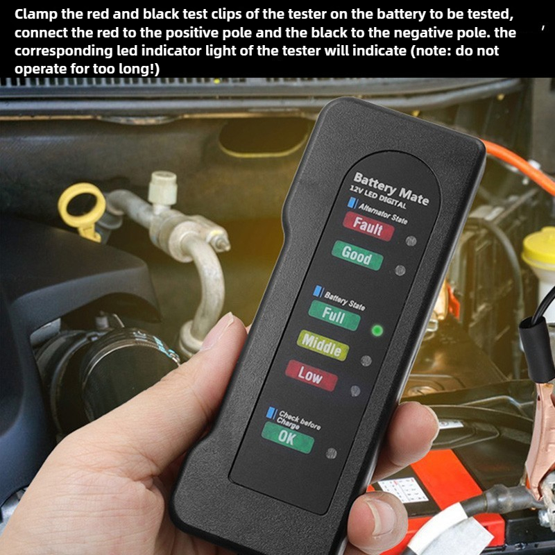 Testeur de démarrage de batter - Alternator Tester Digital Diagnostic Tool avis et prix