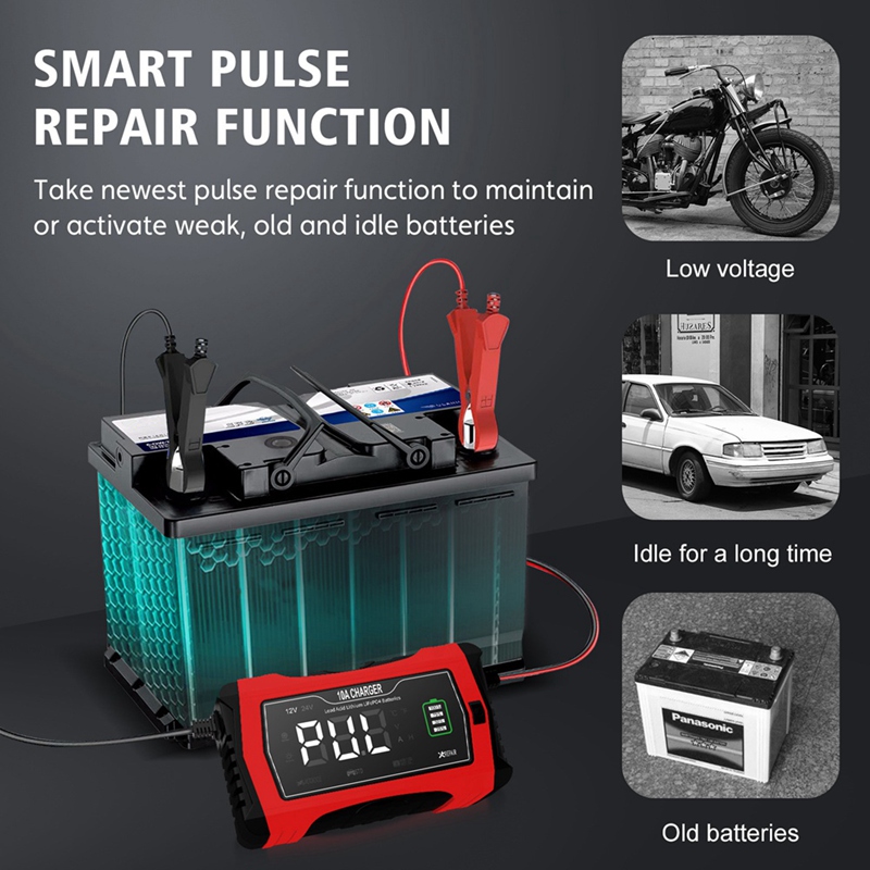 Charge automatique 10A pour Ba - Lifepo4 Battery Charger Smart Automatic avis et prix