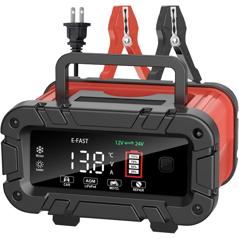 Chargeur de batterie 20A 12V/2 - Smart Car Battery Charger 12V 24V 20A avis et prix