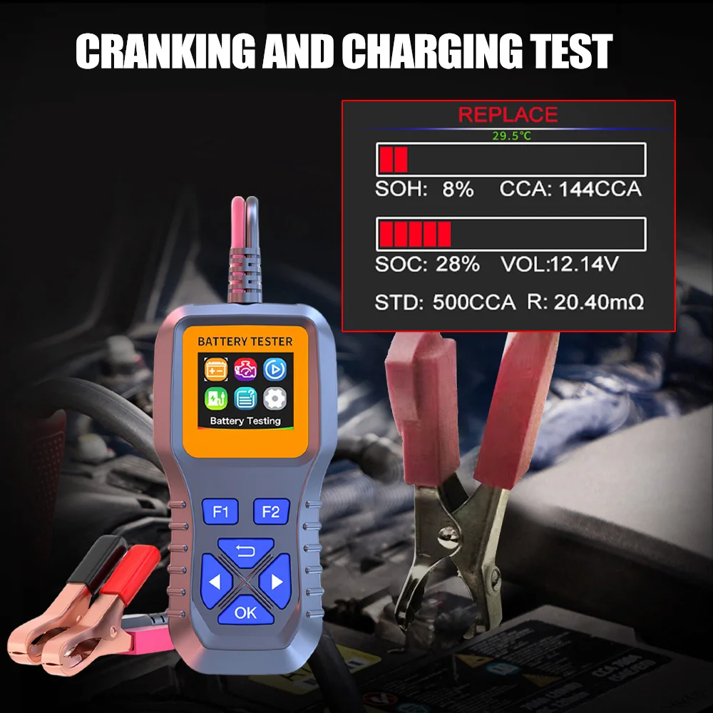 Testeur de batterie de voiture - Alternator Tester Digital Diagnostic Tool avis et prix