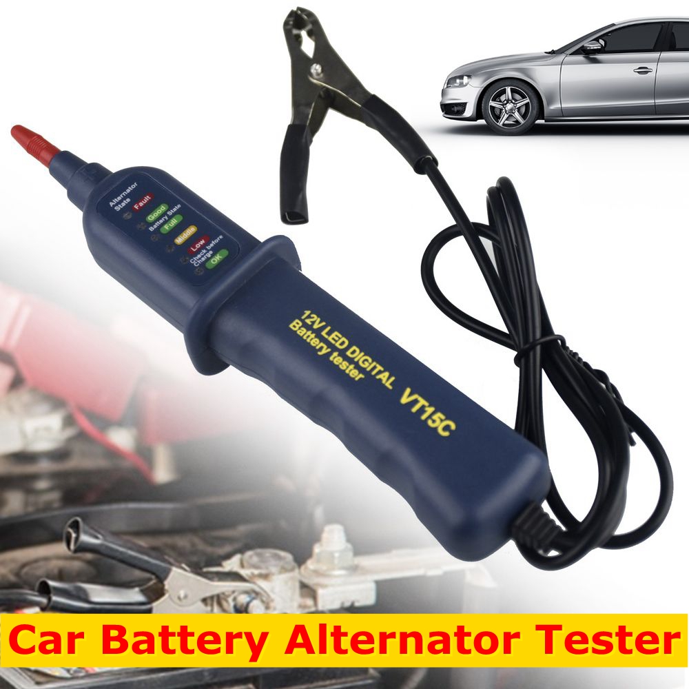 Mini Testeur de Batterie de Vo - Alternator Tester Digital Diagnostic Tool avis et prix