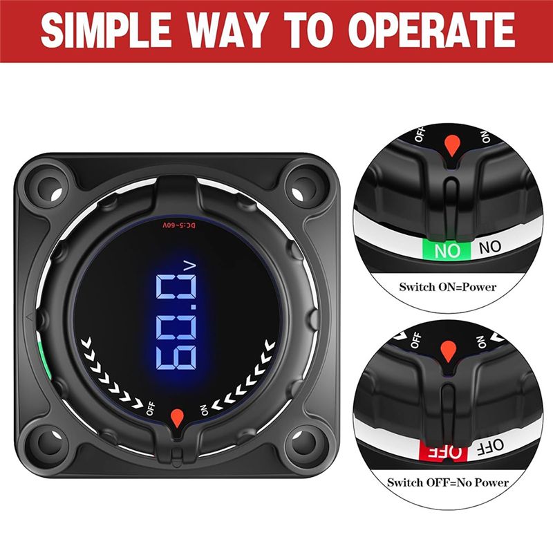 AB98-Interrupteur de déconnexi - Battery Disconnect Switch Master Cut Off avis et prix
