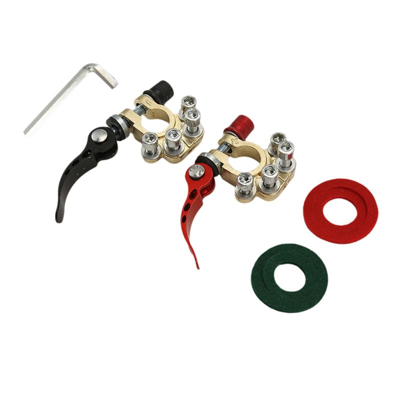 Bornes de batterie de voiture  - Battery Terminal Clamps Quick Release Brass avis et prix