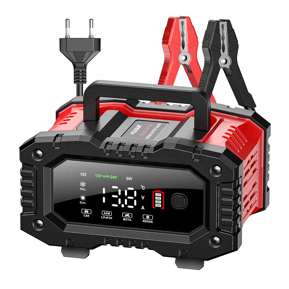 Chargeur de batterie intellige - Smart Car Battery Charger 12V 24V 20A avis et prix