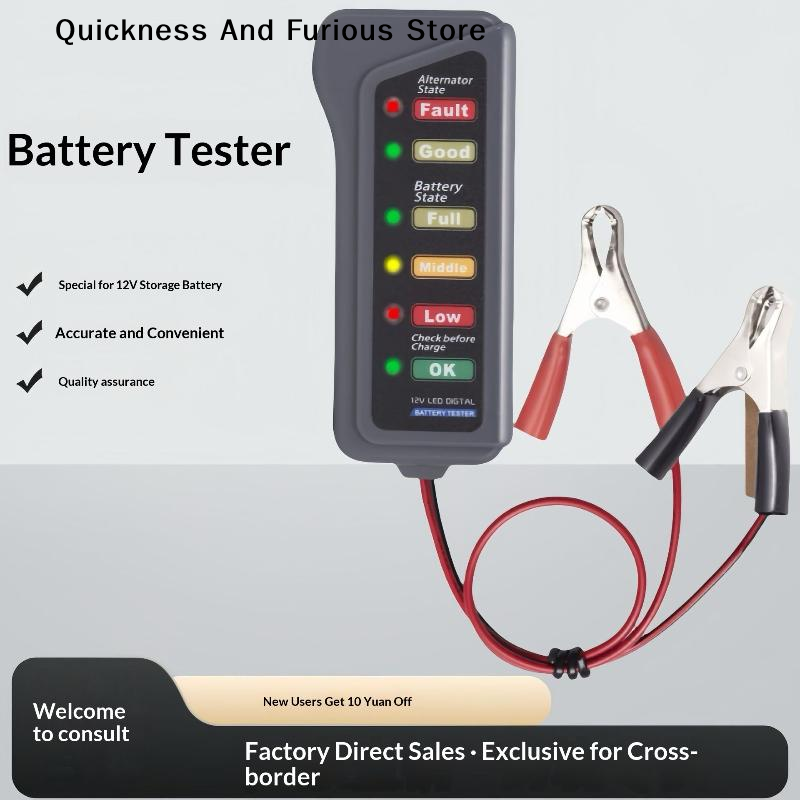 【MO】Mini testeur de batterie d - Alternator Tester Digital Diagnostic Tool avis et prix