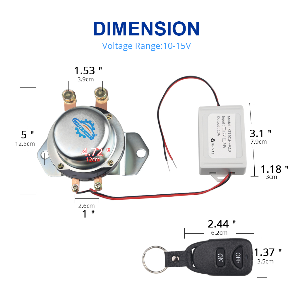 Alimentation électrique 12V 24 - Battery Disconnect Switch Master Cut Off avis et prix