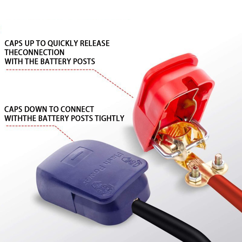 1 paire de bornes de batterie  - Battery Terminal Clamps Quick Release Brass avis et prix