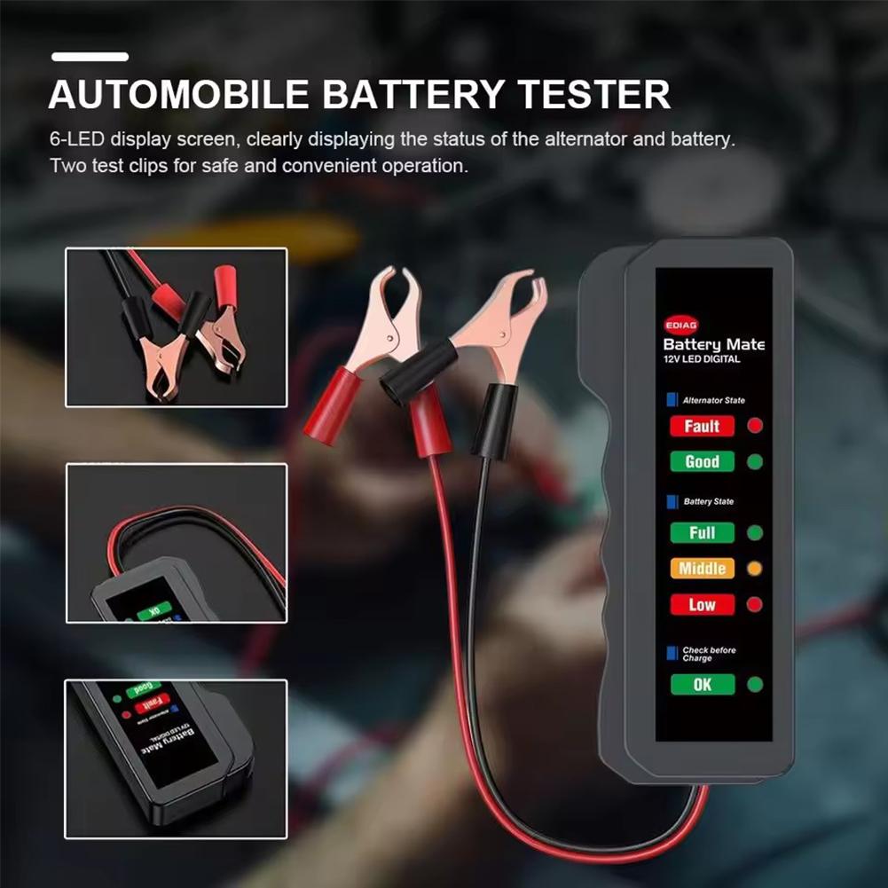 Testeur de batterie de voiture - Alternator Tester Digital Diagnostic Tool avis et prix