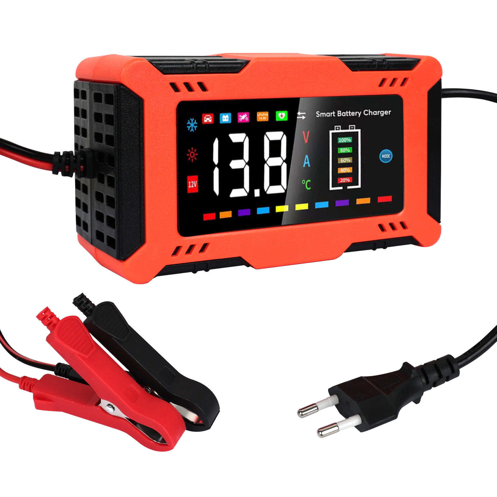 Chargeur de batterie de voitur - Lifepo4 Battery Charger Smart Automatic avis et prix