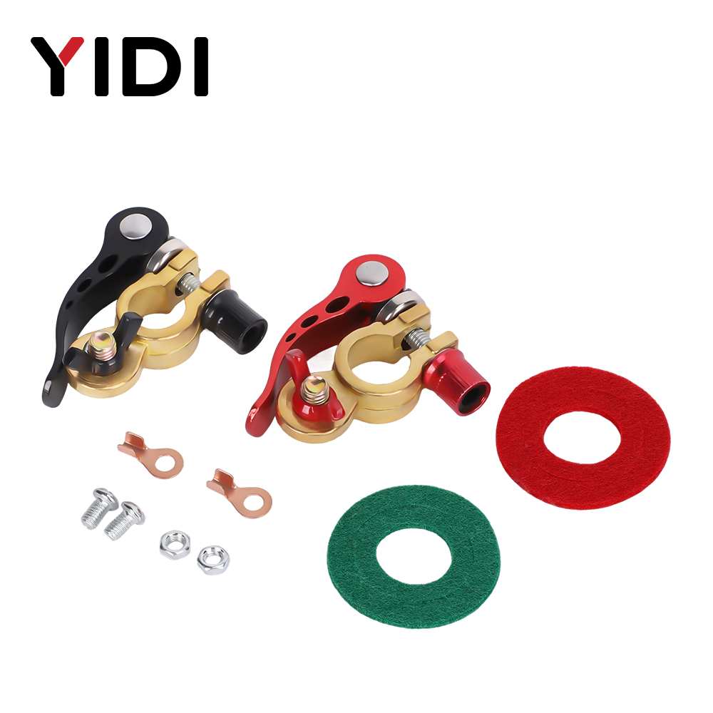 1 paire de connecteurs de born - Battery Terminal Clamps Quick Release Brass avis et prix