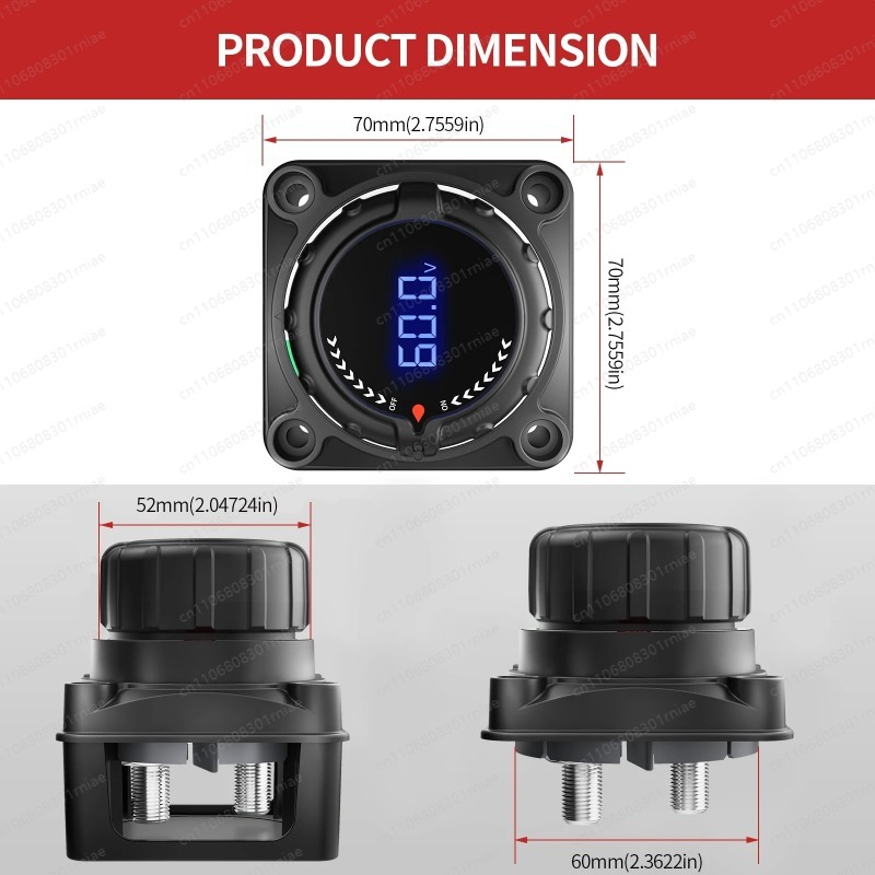 Nouvel interrupteur de déconne - Battery Disconnect Switch Master Cut Off avis et prix